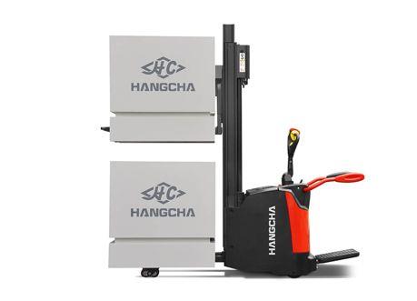 Электроштабелер Hangcha CDD12-AZ3S-L с подъемом нижних консолей
